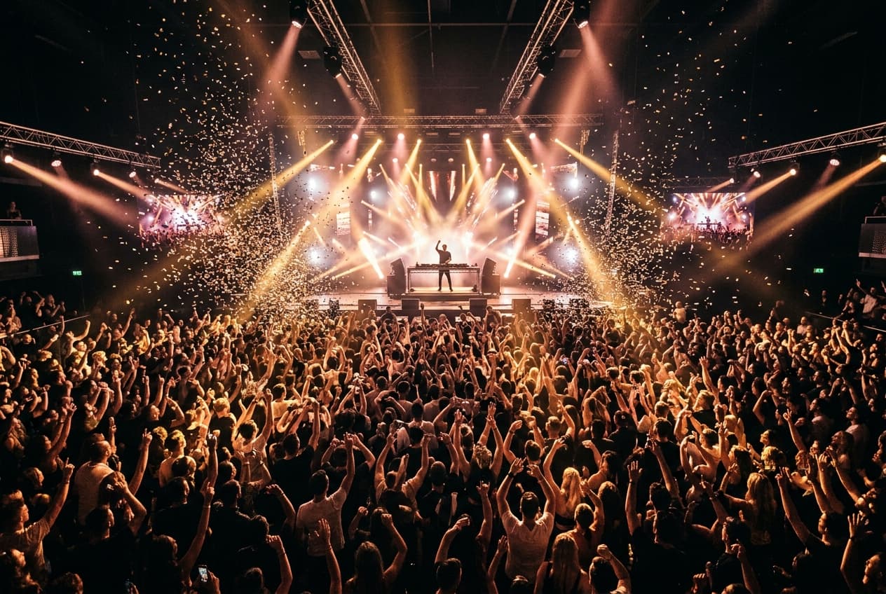 Festival Crowd Energy