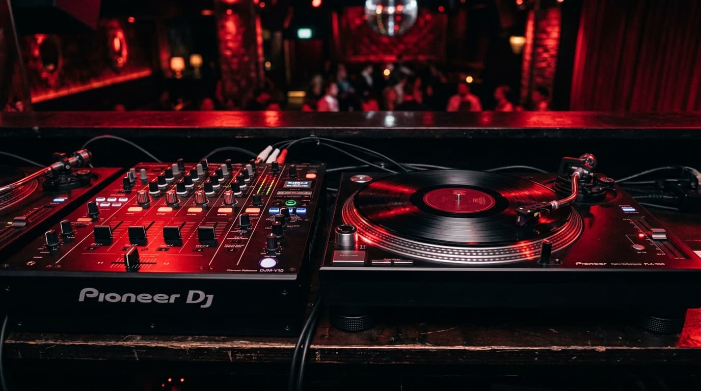Behind the Decks